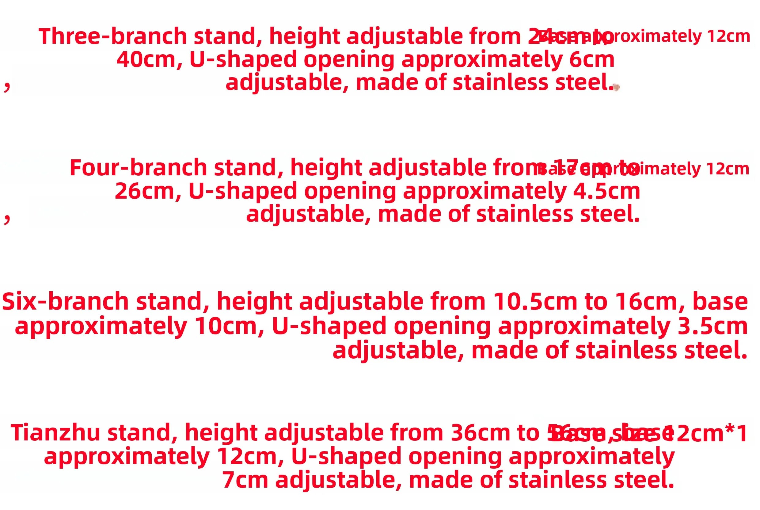 Stainl Steel Metal Stand for Figurines Display Support Six Four Tee Parts Division Action Toys Collectibles Display Sta