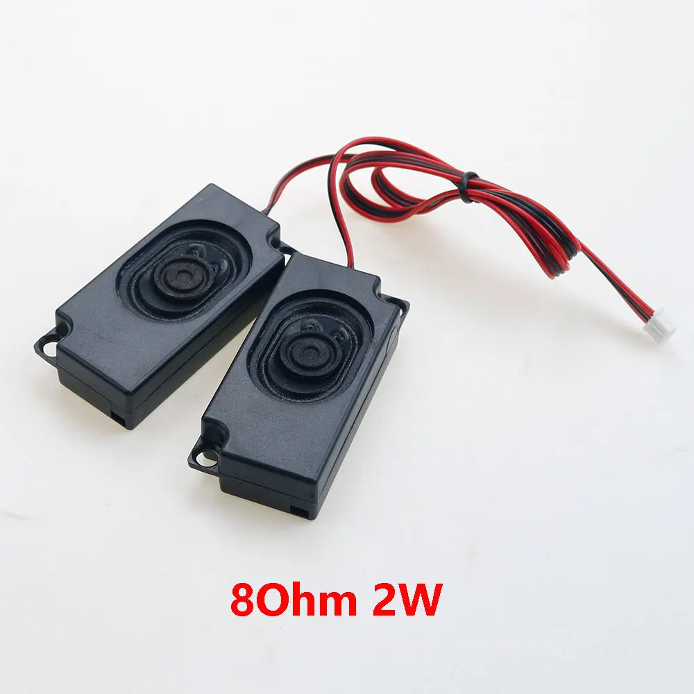 1pair Audio Portable Speakers 4Ohm / 8Ohm 3W / 5W/ 10W Computer Speaker Advertising LCD TV Speakers Loudspeaker Rectangle Speake