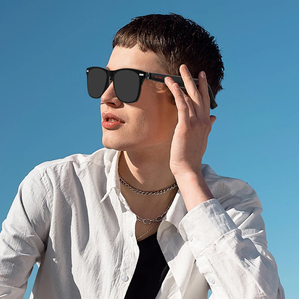 2026 Ultra Light  AI Smart Glasses AI Translation BT Call Voice Assistant Control Real-time Translation Bluetooth Music Sunglass