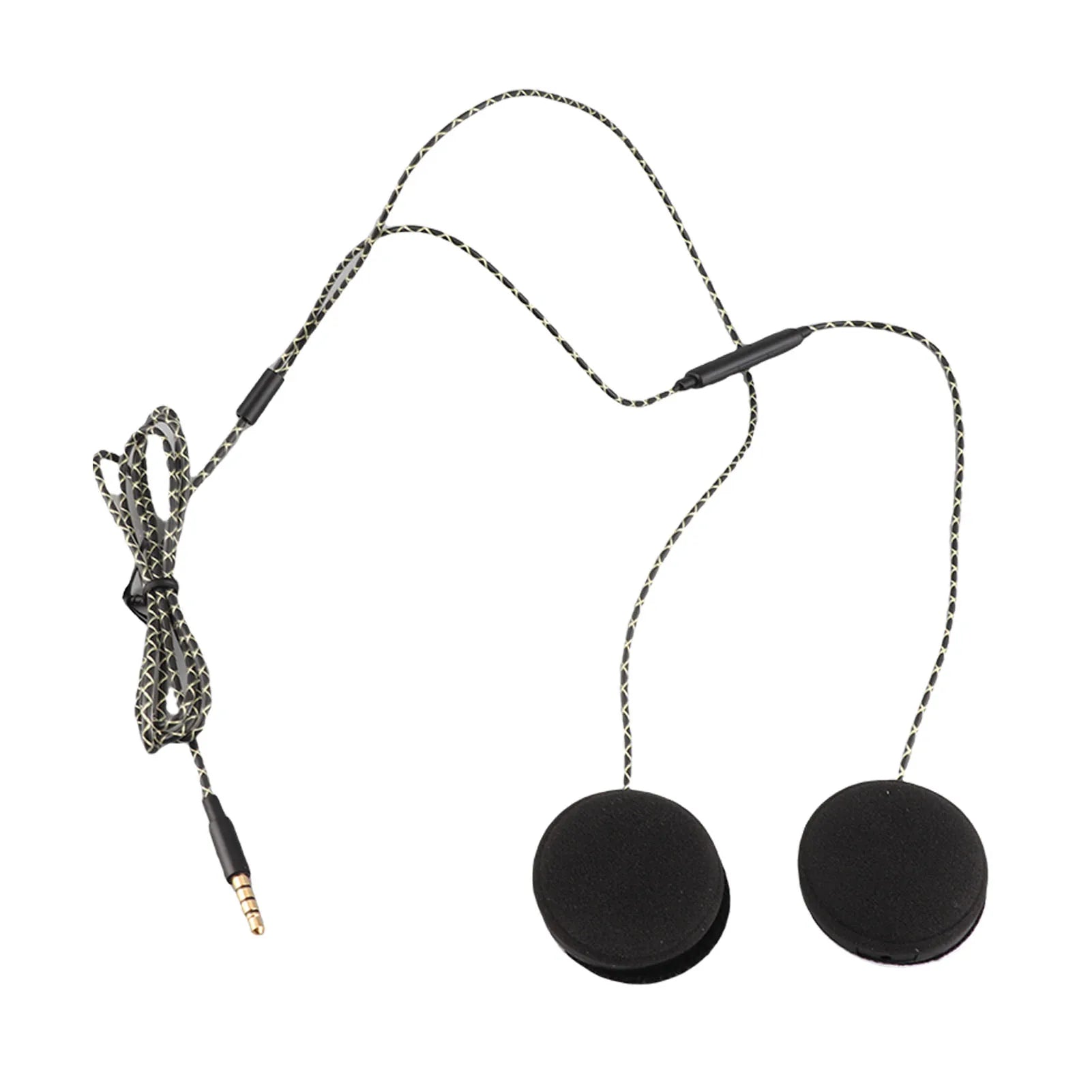 1Pcs Motorcycle Helmet Headset Headphone Speakers for Ios Android MP3 computer and other 3.5 interface audio equipment