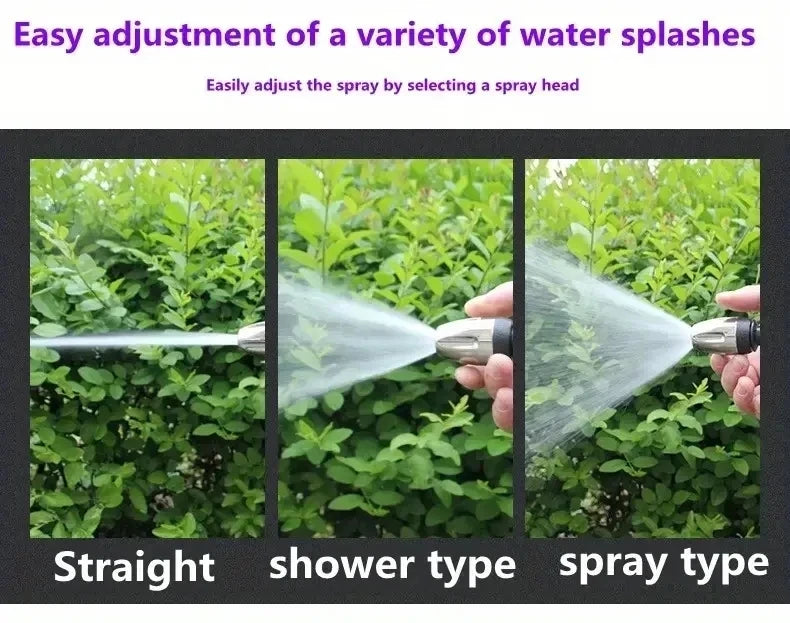 High Pressure Spray Water Gun Washing Garden Watering Hose Nozzle Sprinkler Car Cleaning Wash Tool Kits Auto Washer Guns