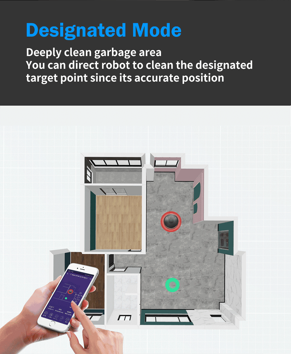 Robot Vacuum Cleaner ABIR X6 ,Visual Navigation,APP Virtual Barrier,6000PA Suction,Smart Home Mop,Floor Carpet Washing Tool
