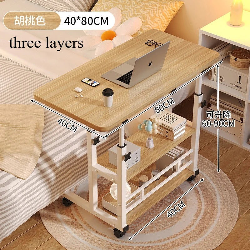 Bedside Removable Simple Small Table Bedroom Home Student Desk Simple Lift Dormitory Lazy Computer Desk