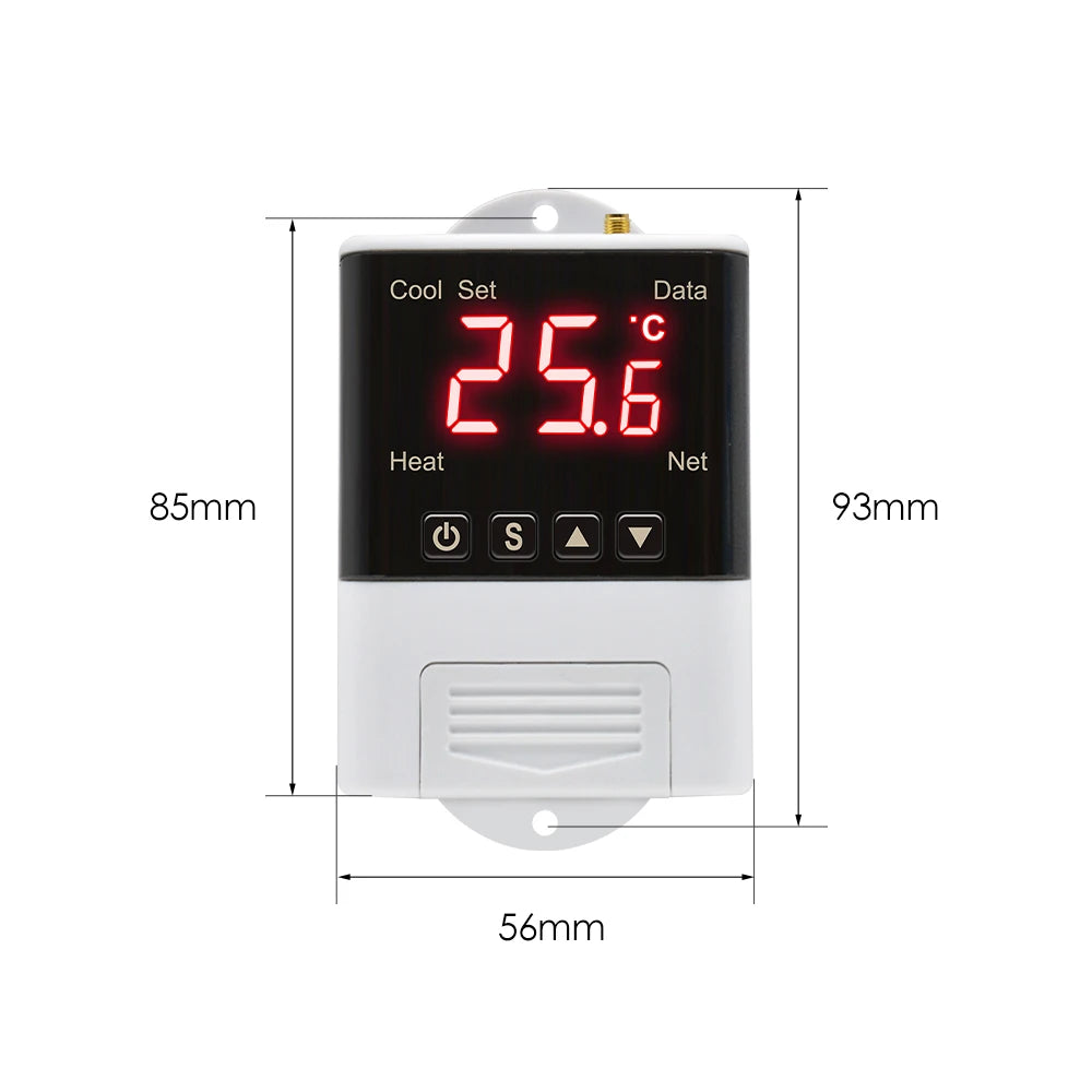 AC110V-220V DTC1201 Wifi Thermostat Humidistat Digital Temperature Humidity Controller Regulator  NTC Thermoregulator