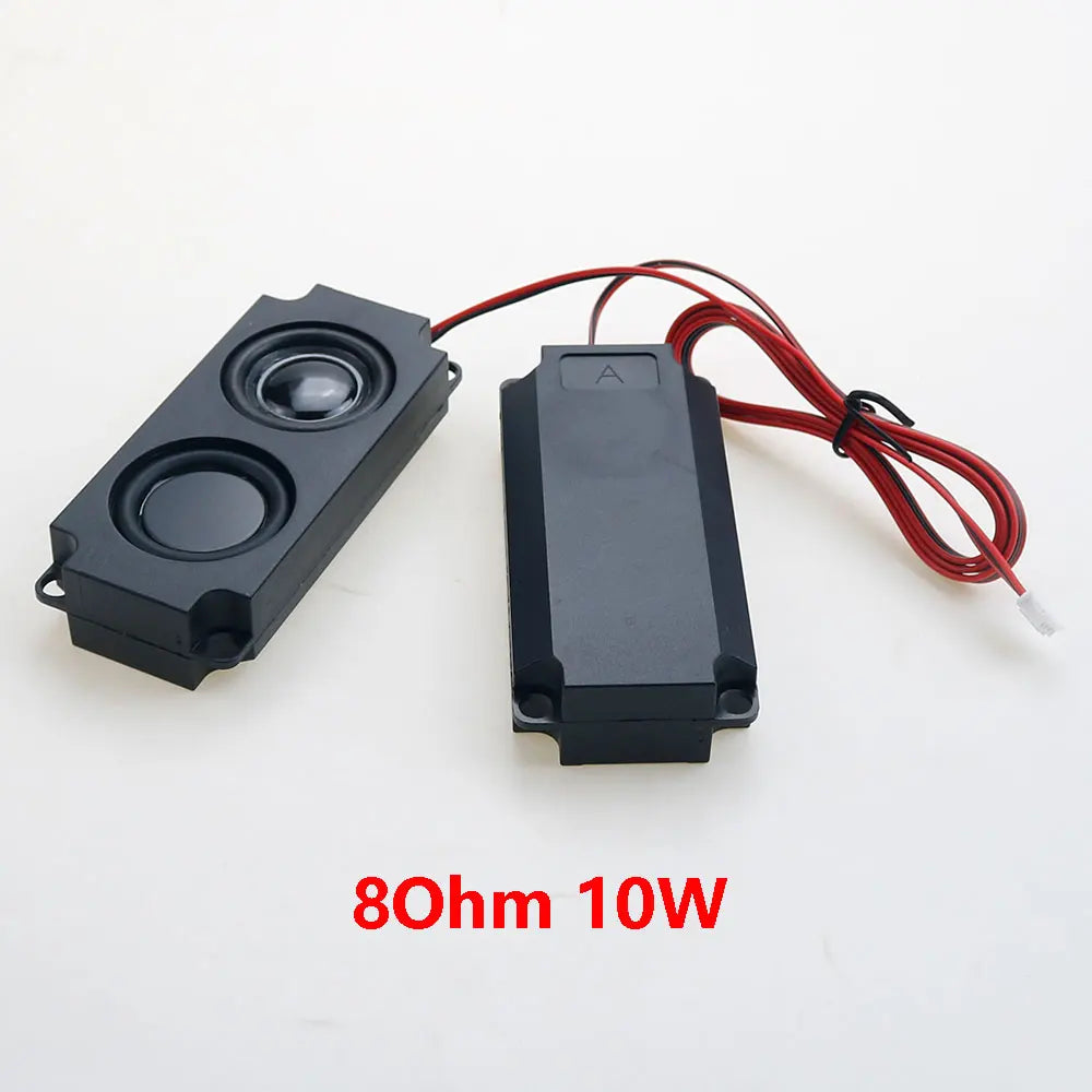 1pair Audio Portable Speakers 4Ohm / 8Ohm 3W / 5W/ 10W Computer Speaker Advertising LCD TV Speakers Loudspeaker Rectangle Speake