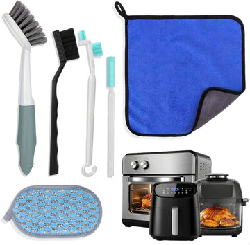 Air Fryer Cleaner Brush Kits, 6 Pcs Air Fryer Cleaning brush Tools Accessories, Kitchen Cleaning Tools