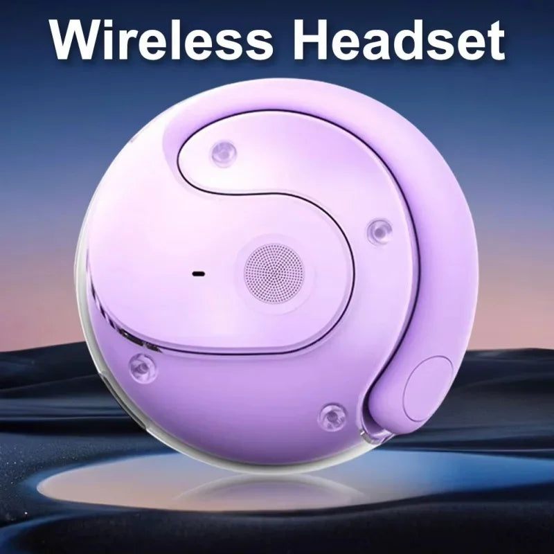 Lenovo AI Translation Headphones Real-Time Voice Translation Headphones Wireless Ear-Hook Style 144 Languages For Travel Sports