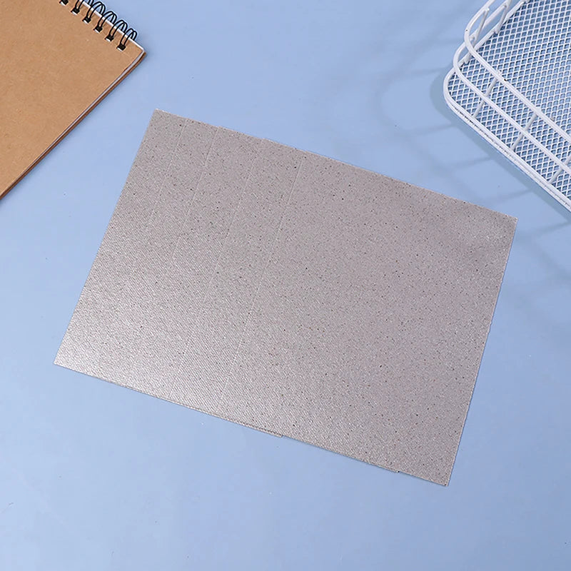 【TO】5Pcs Microwave Oven Repairing Part 150x120mm Mica Plates Sheets For Microwave Ovens Hair Dryers Toasters Heaters