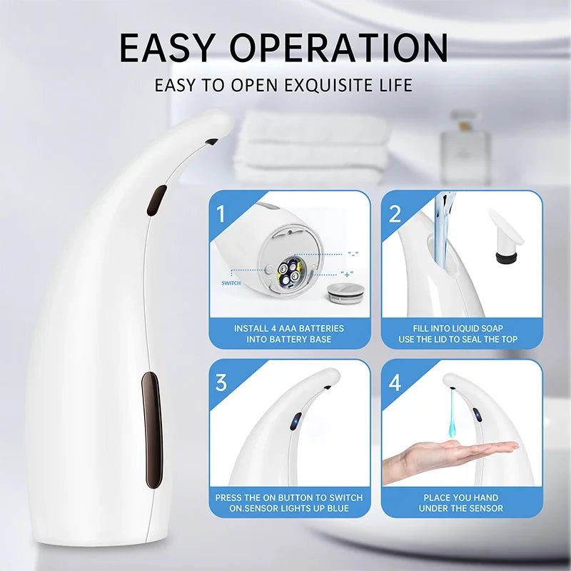 Fully Automatic Bathroom and Kitchen Infrared Sensing Soap Dispenser Home and Household Automatic Hand Washing Machine