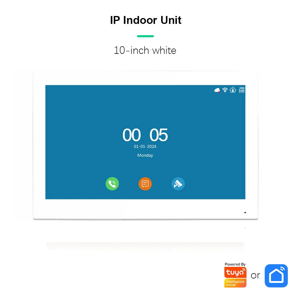 ANJIELO 5IN1 Unlock AI Face Recognition Video Intercom Smart Doorbell Villas High-rise Buildings Apartment Office TUYA Smart