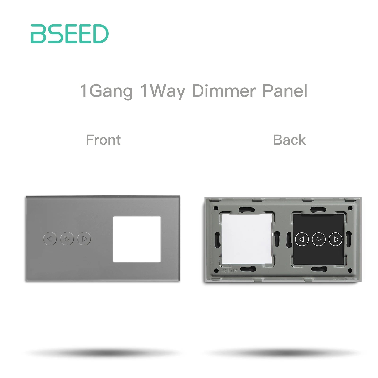 BSEED Wifi Roller Shutter Curtian Dimmer Touch Switches Glass Panel EU Socket Tuya Smart Plug Spare Parts DIY Free Combination