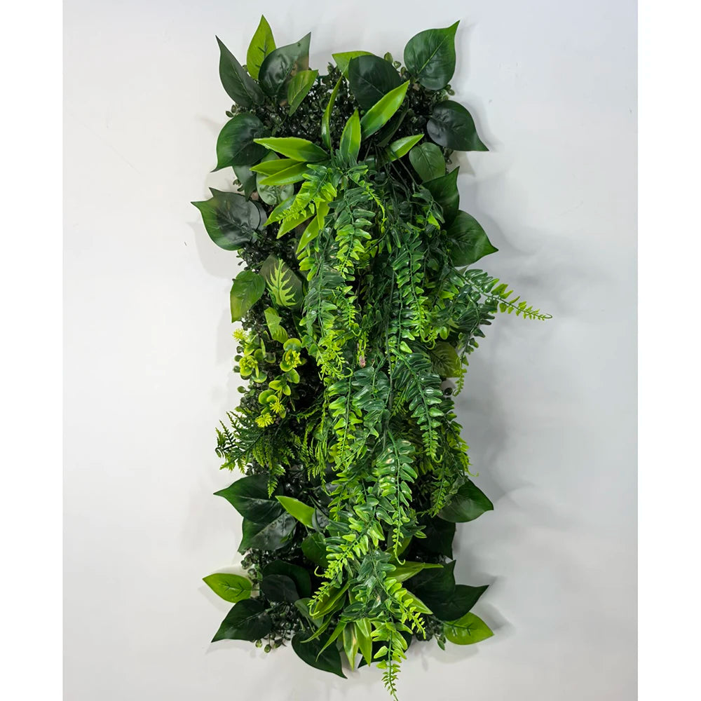25*75CM Artificial Lawn  Plant Green Imitation Grass Plant Wall Panel Home Decoration Shingle Nail