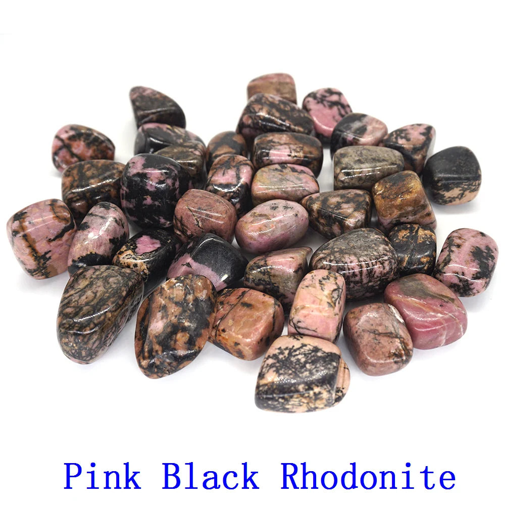 Natural Tumbled Stones Crystals Tumbled Polished Rock Gemstone Specimen Energy Mineral Aquarium Garden Home Decor Bulk Wholesale
