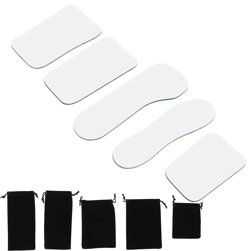 5 PCS Dental Orthodontic Mirror Double-Sided Glass Photography Tools Glass Material Dentistry Reflector Intra Oral Mirror