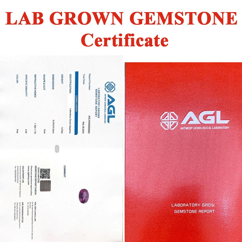 Lab Grown Sapphire Pear Cut Multiple Colors Available VVS1 Gemstone DIY Jewelry Making Materials with Selectable Certificate