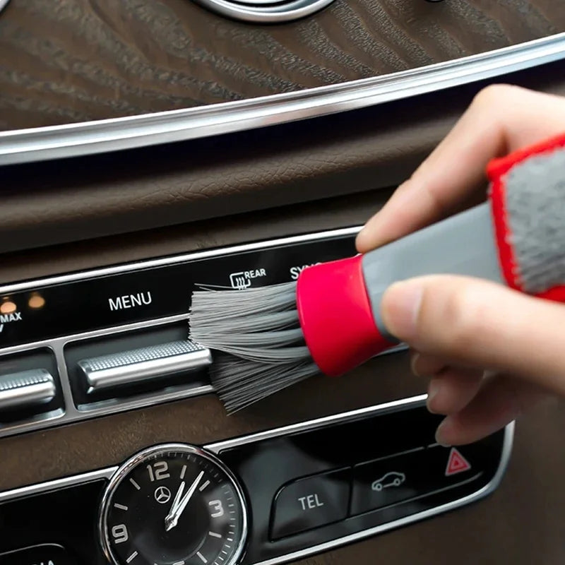Car Cleaning Brush Air Conditioner Outlet Cleaning Tool Multi-purpose Dust Brush Interior Multi-purpose Brush Auto Accessories
