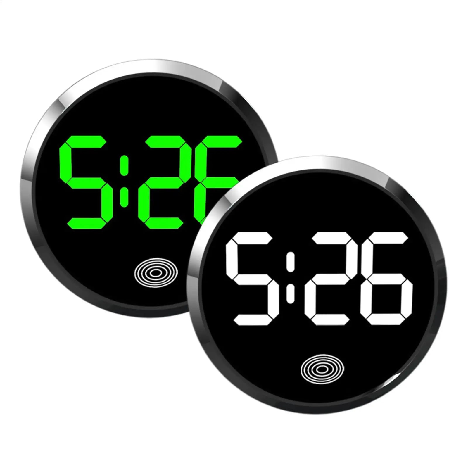 Car Clocks for Dash Touch-Control Digital Small Clock Light Watch with LED Display for Vehicle RV Home Travel Fridge Classroom