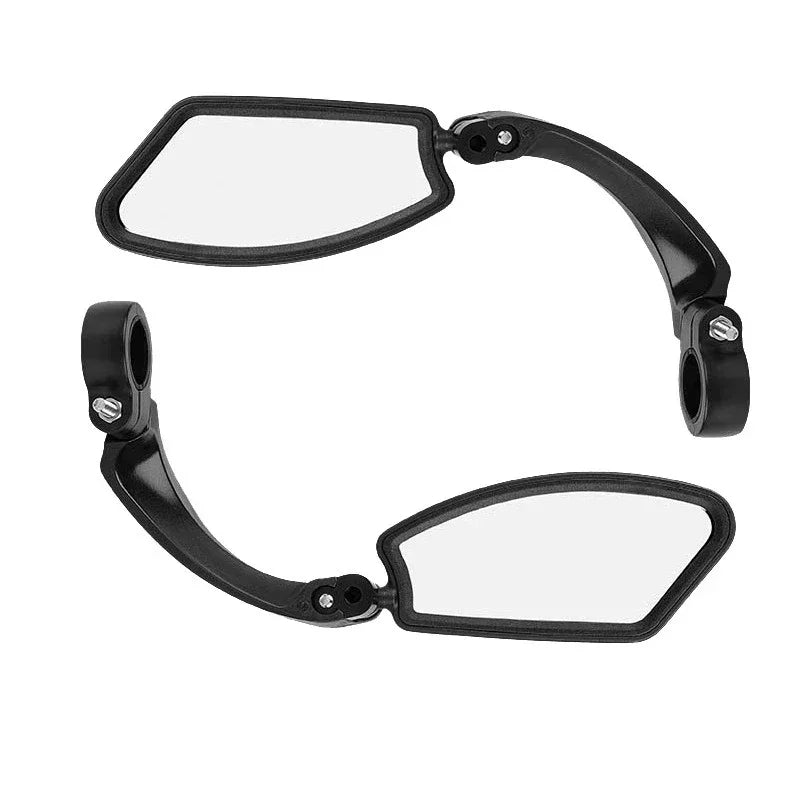 Stainless Steel HD Lens Bike Rear VIew Mirror 360° Rotatable MTB Rear Mirror Widen Big View Road Bicycle Mirror Bike Accessories