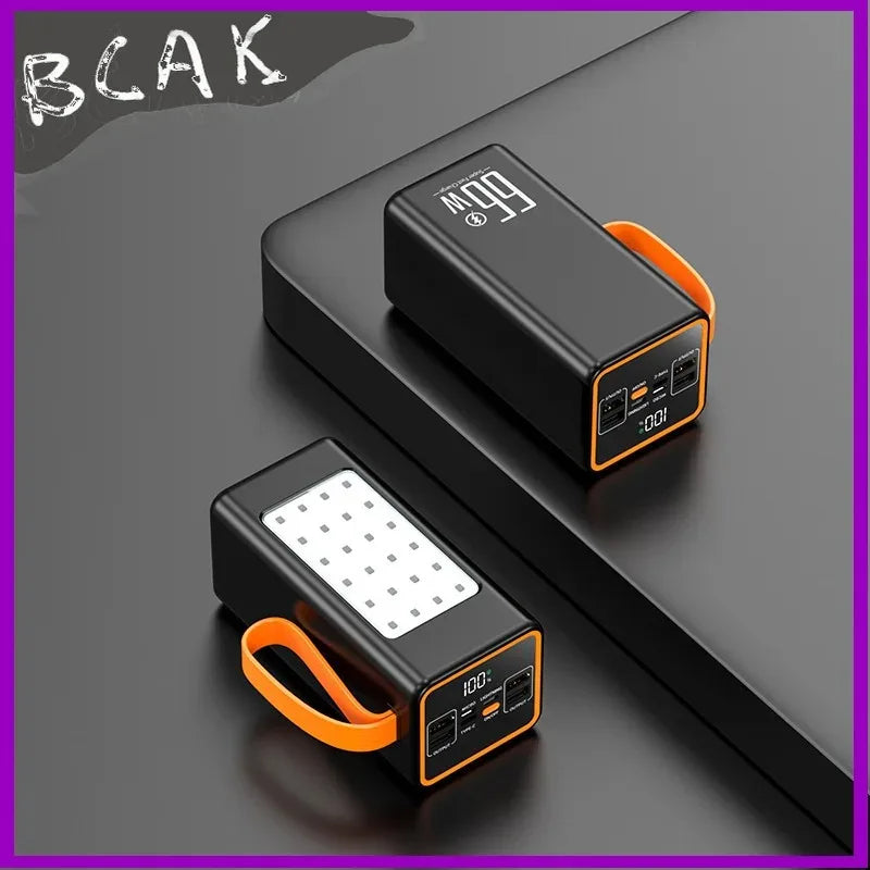 500000mah 100000mah 200000mah 300000mah Upgraded Version Super power bank fast charge with LED Super Large Capacity