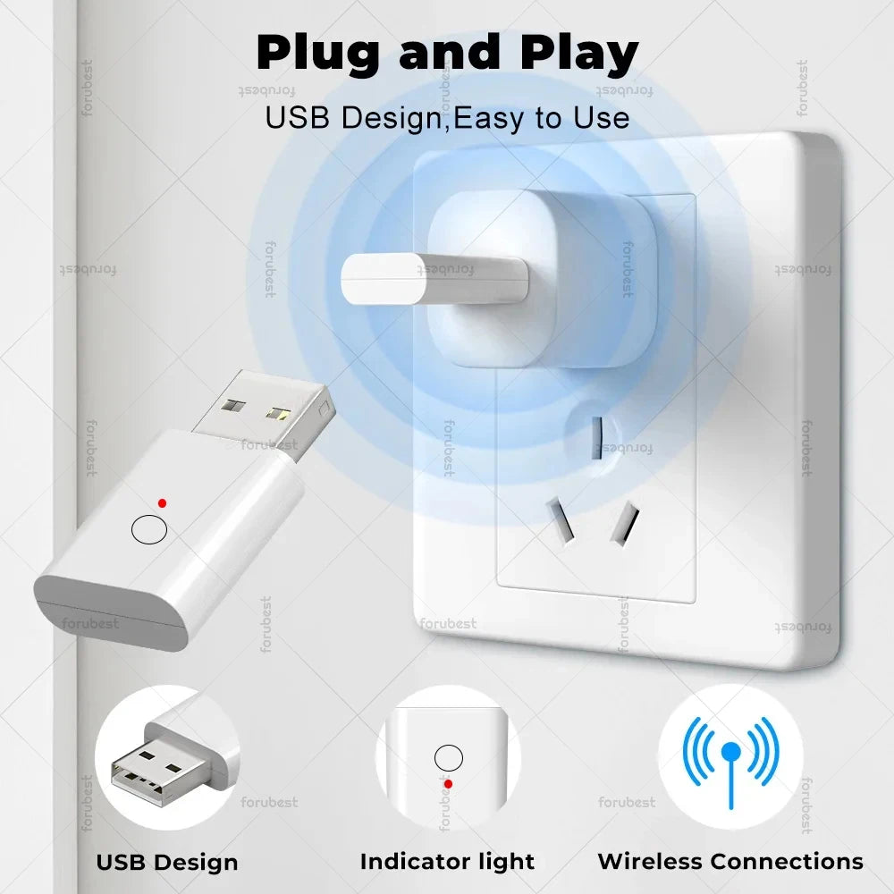 ZigBee 3.0 Signal Repeater USB Signal Amplifier Extender for Tuya Smart Life Gateway Smart Home Devices Automation Zigbee2MQTT