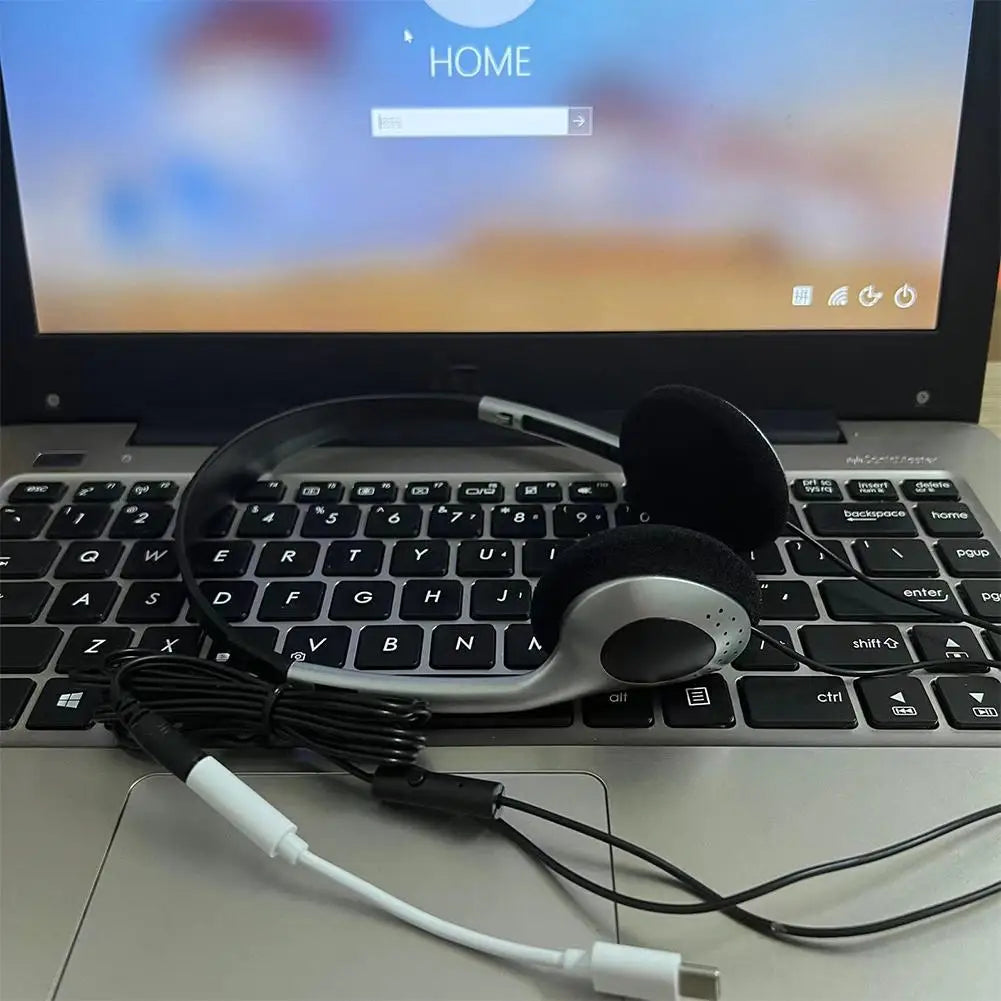 Portable Headphones Personality Retro Nostalgic Headset Black Fashion Style Headset Over Ear Earbud 3.5mm Wired Headset NEW