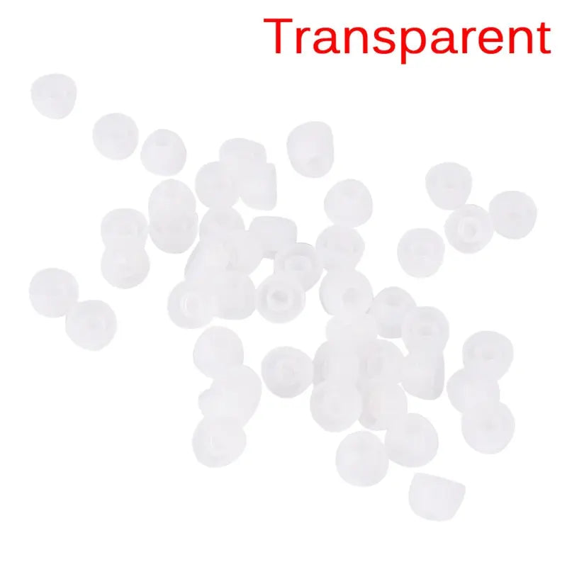 50pcs/lot Soft Silicon Ear Tip Cover Replacement Earbud Covers For HTC In-Ear Headphones Earphones Accessories