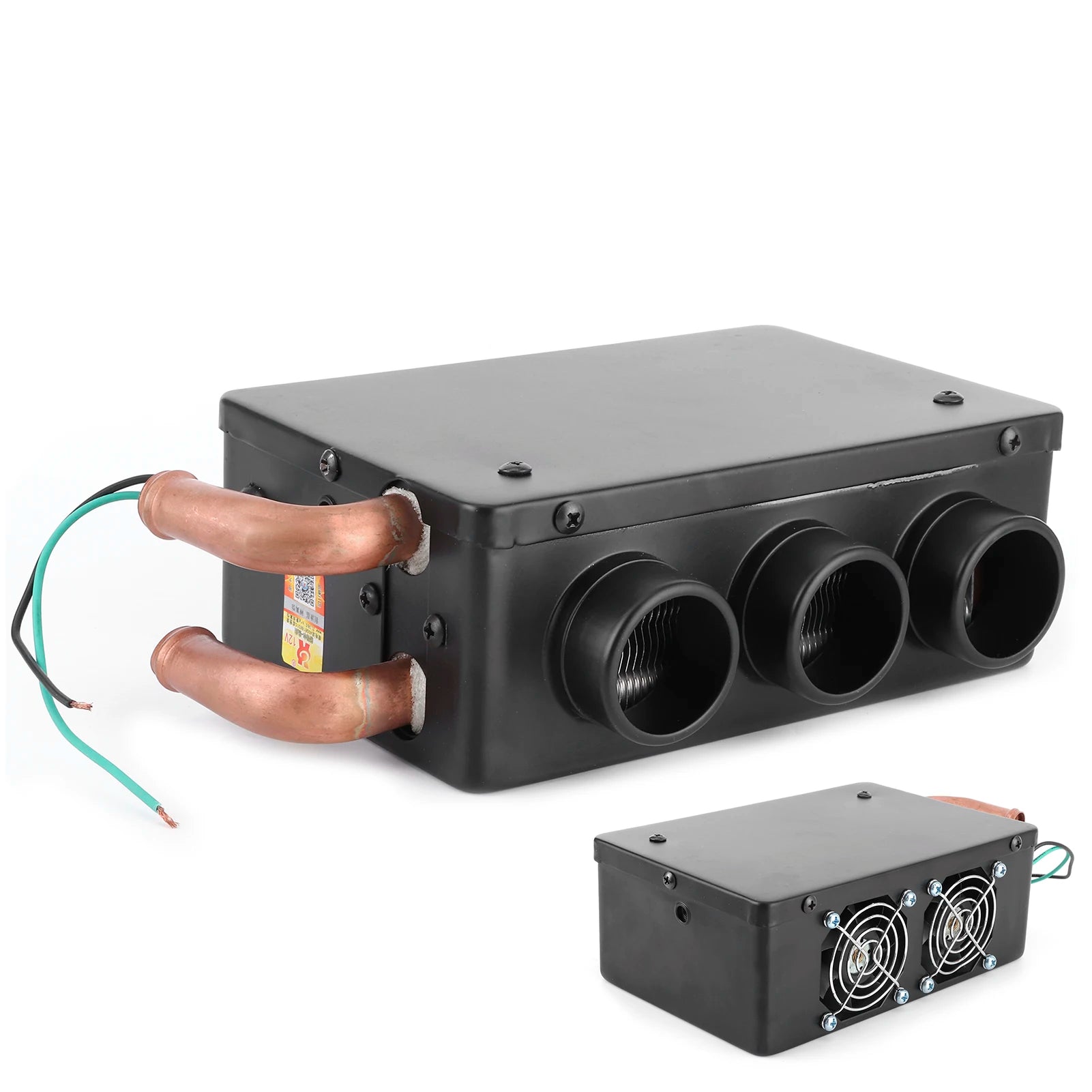 12V 50W Car Heater 3 Hole Portable Winter Fast Heating Warmer Frost Removing Low Noise Auto Warming Car Defroster 12V Car Heater