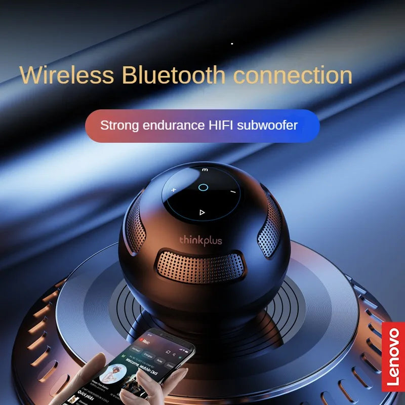 Choice Original Lenovo TS5 Bluetooth5.3 Speaker Outdoor anker Loudspeaker Subwoofer Portable Sound box Surround Sound Player