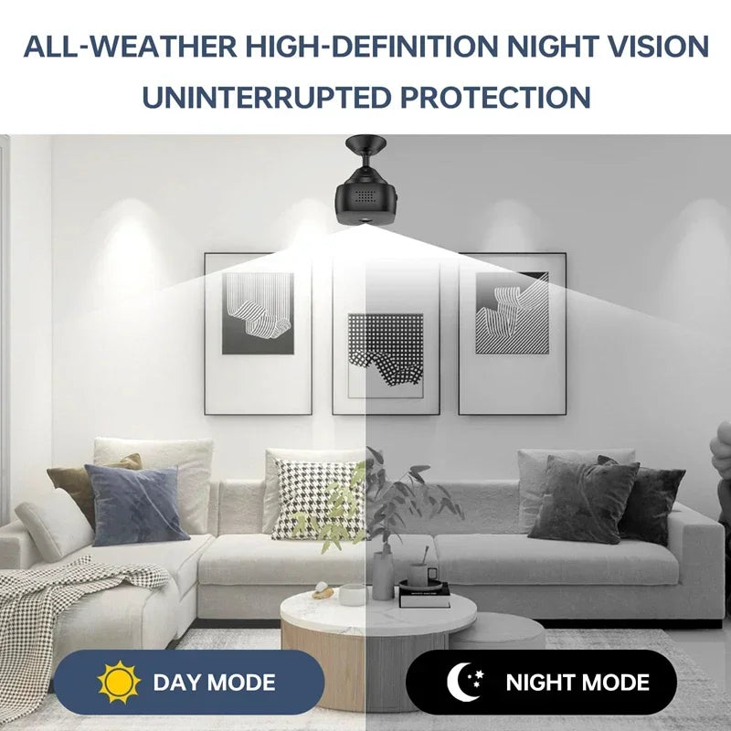 4K Smart Wireless Home Surveillance HD Camera Battery Camera Indoor Outdoor Security Monitor For Home Theft Prevention