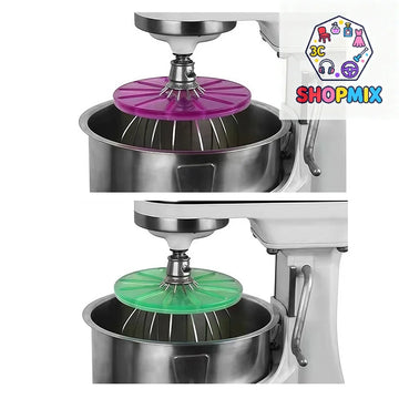 Blender Cream Scraper Accessory, Stand Mixer Heads Scraper, Attachments Wipers For 6-Wire Whisks Anti-Splatter Baffle
