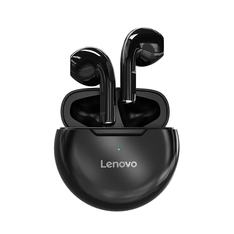 Original Lenovo HT38 Bluetooth Headset Wireless Bluetooth Headphones with Waterproo Wireless Charging Case