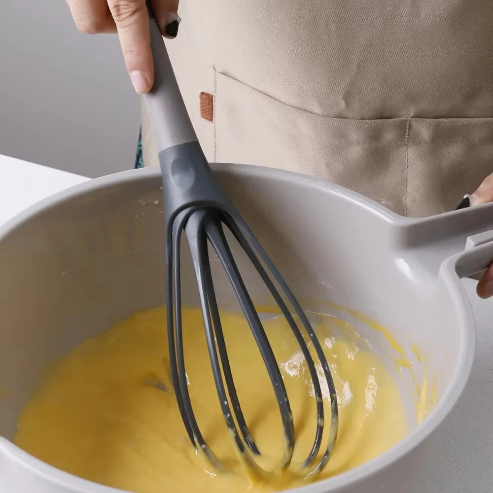 Foldable Egg Beater Whisk Manual Cream Blender Cooking Baking Tool Kitchen Accessories Mixer Foamer Kitchen Gadgets Whisk
