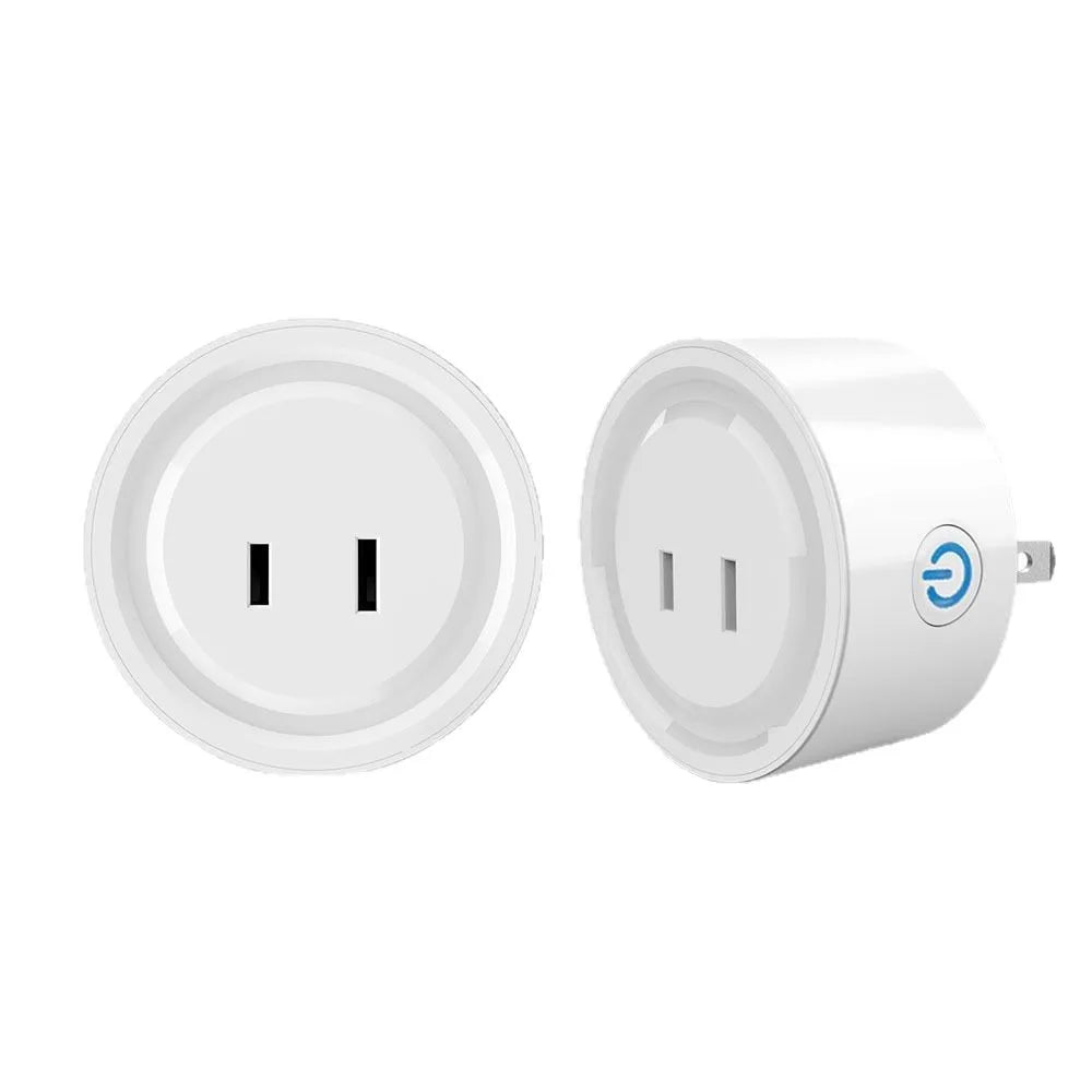 The Japanese standard plug of the Tuya wifi smart socket can be used for voice control and timing of two domestic AI speakers
