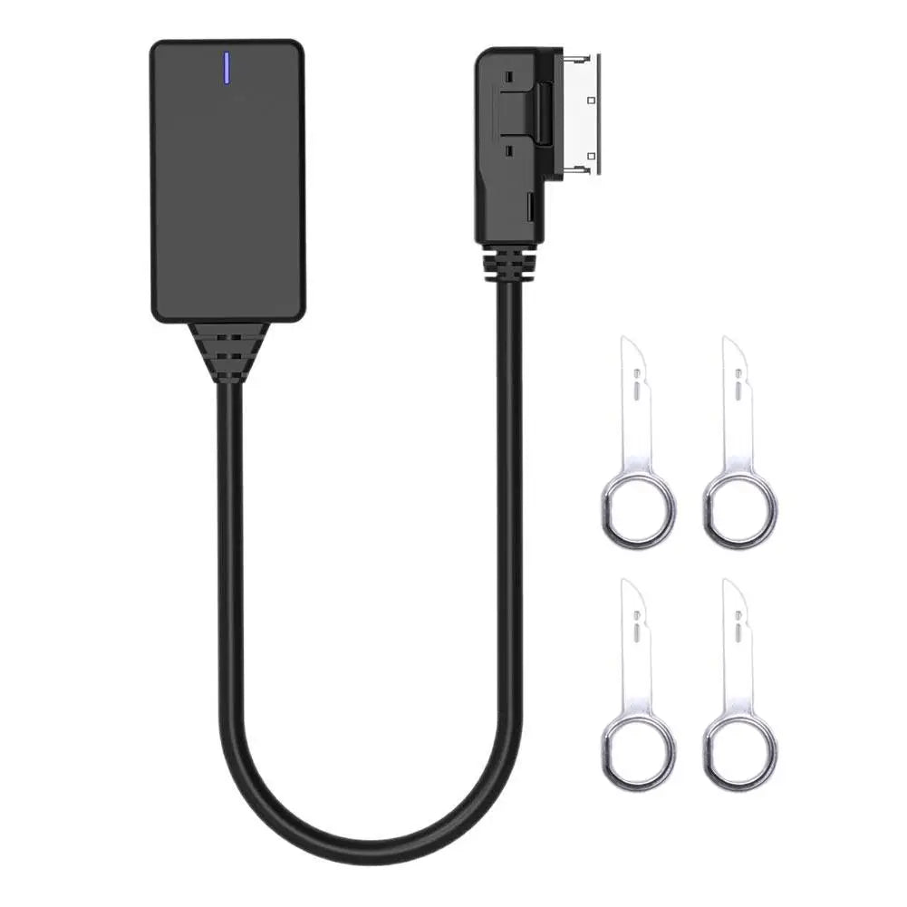 AMI MMI MDI Wireless Aux Bluetooth Adapter Cable Audio Music Auto Bluetooth For Audi A3 A4 B8 B6 Q5 A5 A7 R7 S5 Q7 A6L A8L A4L