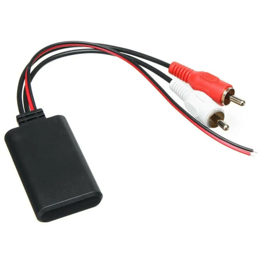 Durable Auto Audio Input Auto Play Wireless Music Stereo Radio Bluetooth Receiver Receiver Module AUX Receiver 2 RCA Cable