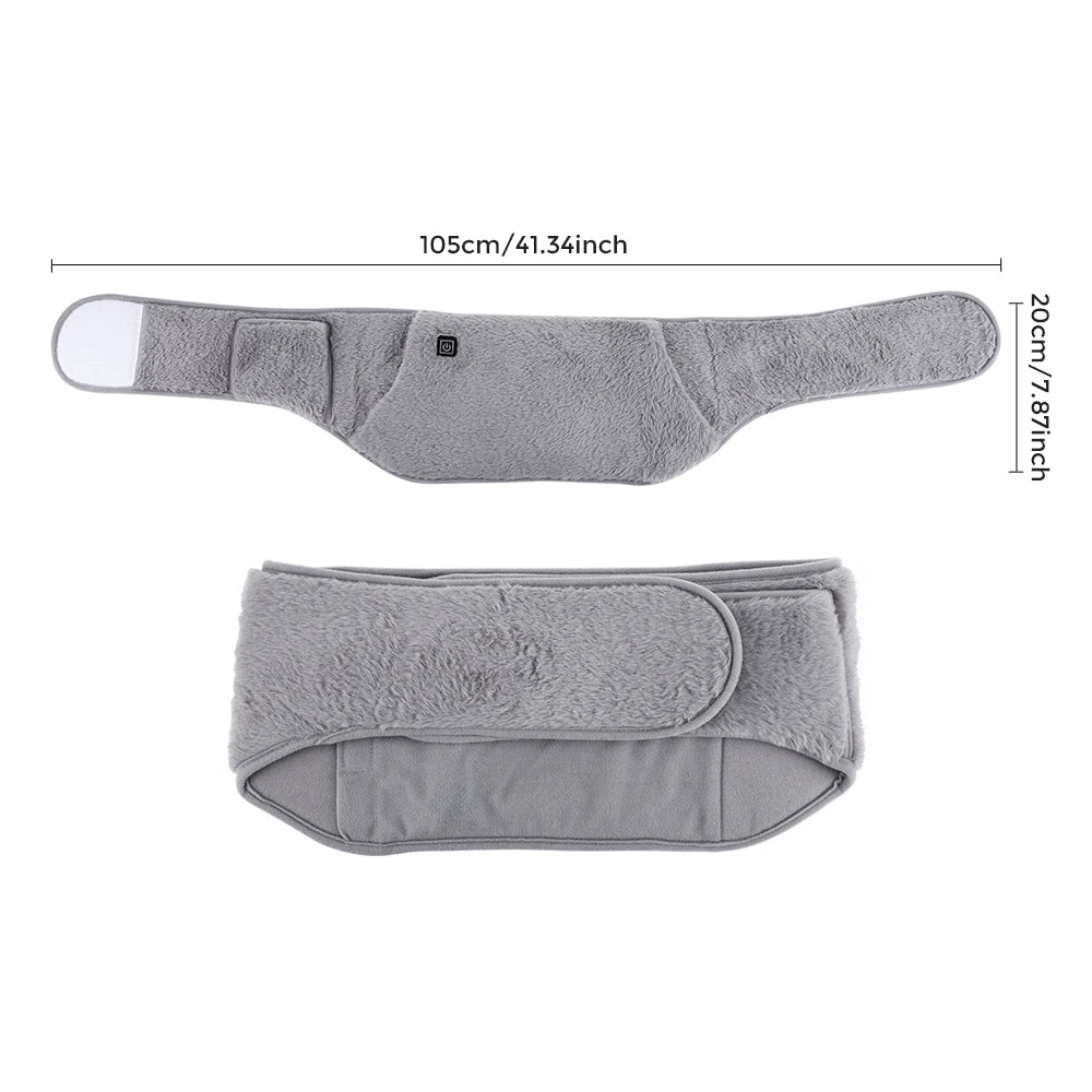 Electric Heating Belt Hand Warmer Winter Heater Waist Warmers Hot Compress Abdominal Lumbar Uterus Warming Pad USB Charging