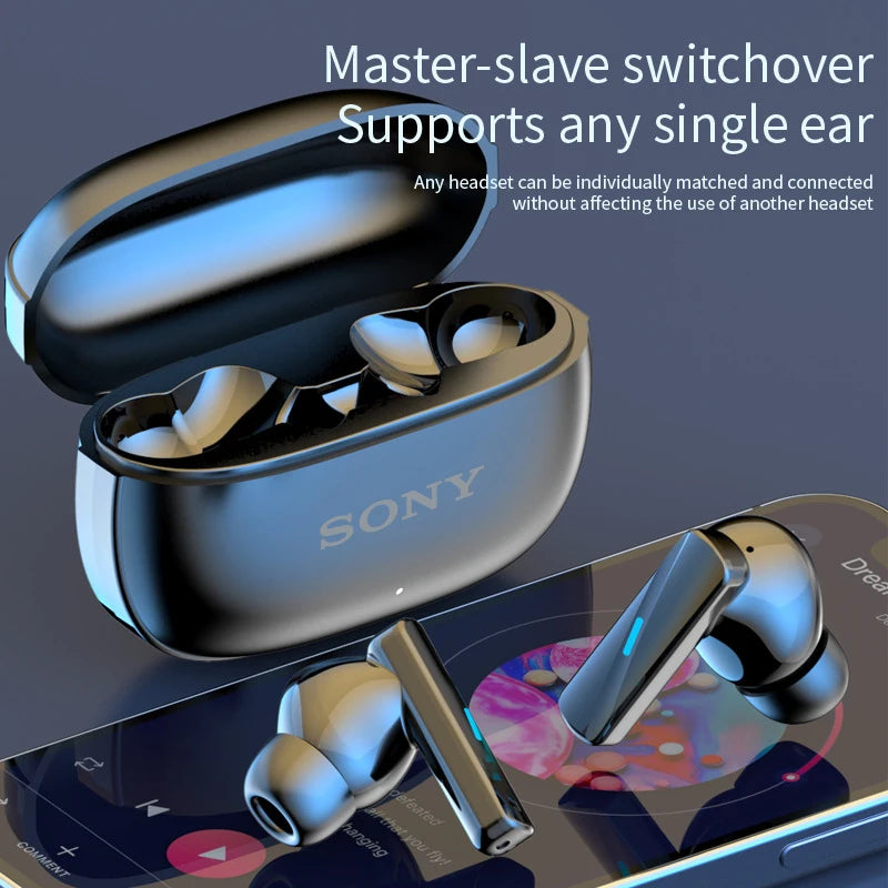 Original Sony Mate 50 Bluetooth Earphones Ear Earbuds Wireless Headphone Stereo Noise With Mic Sports Hifi Headsets Touch Contr