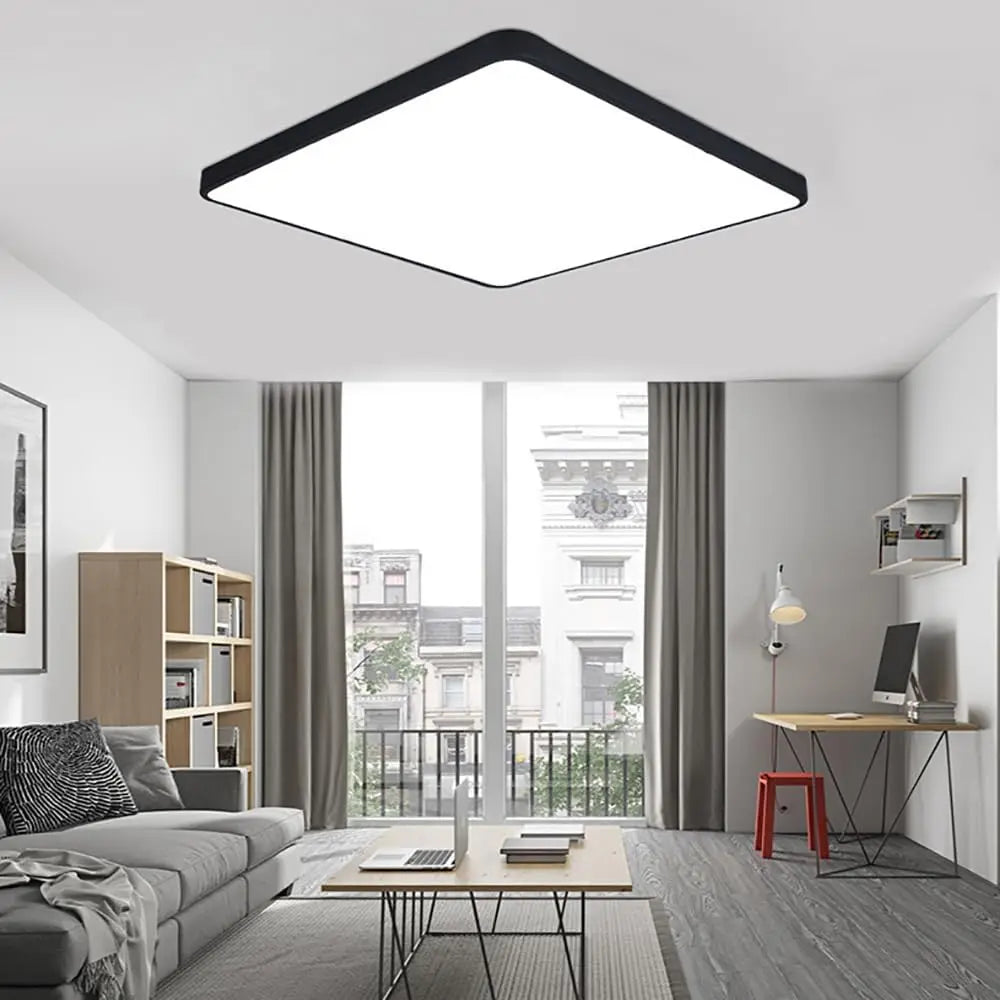 Modern LED Ceiling Light Smart Tuya App Alexa Voice Remote Control Panel Indoor Lamp For Home Bedroom Living Room Kitchen Lustre