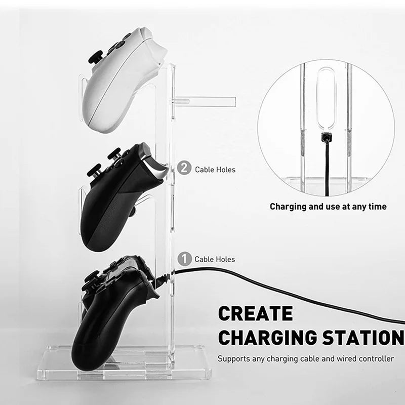 Controller Gaming Accessories For Playstation 5 4 3 2 PS5 PS4 PS3 Dualsense Dualshock Switch Pro Xbox Control Stand Support Game