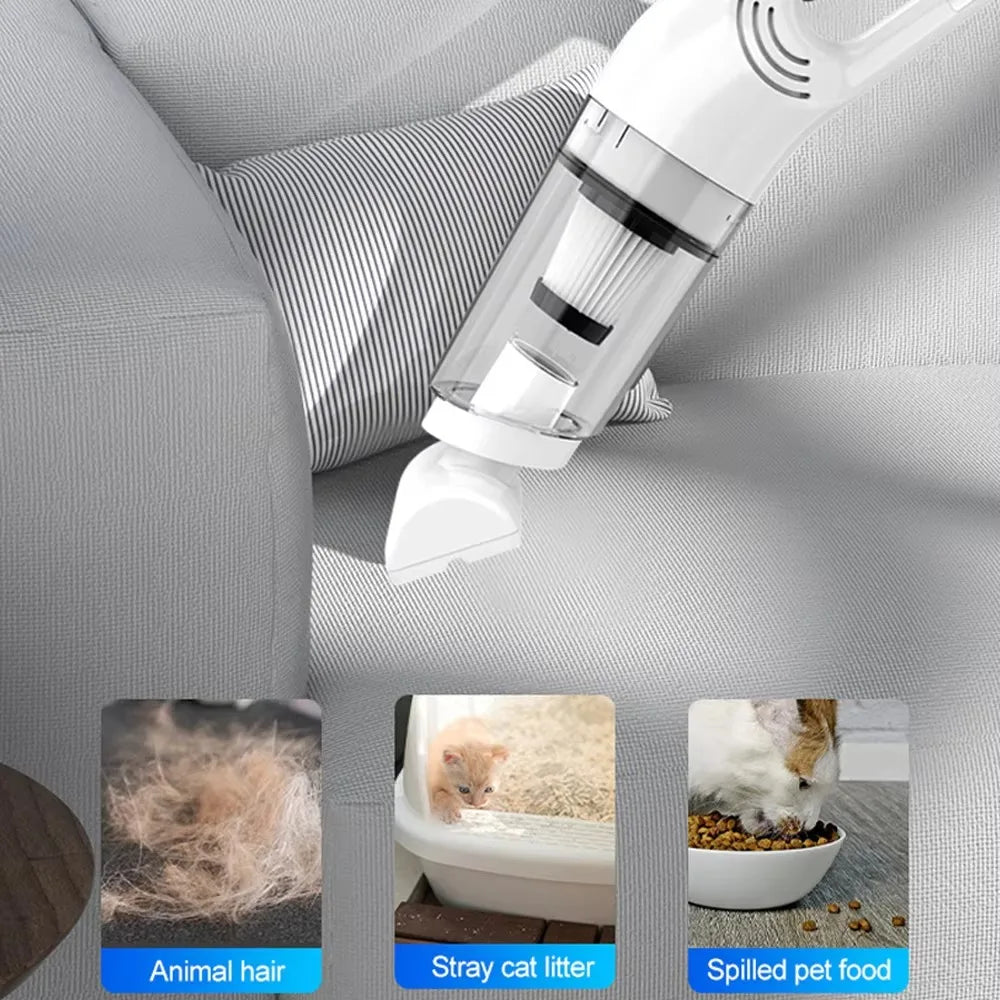 Handheld Vacuum Cleaner 6500P Powerful Suction LED surface Multifunctional Wireless Vacuum Cleaner for Car Floor Household