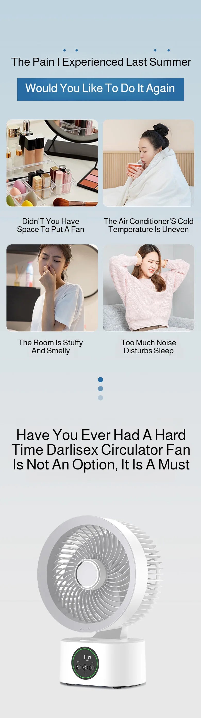 Cooling Home Desktop Shaking Head USB Charging Fan Air Circulation Intelligent Voice Timing Fan Home&dormitory Desktop Fan