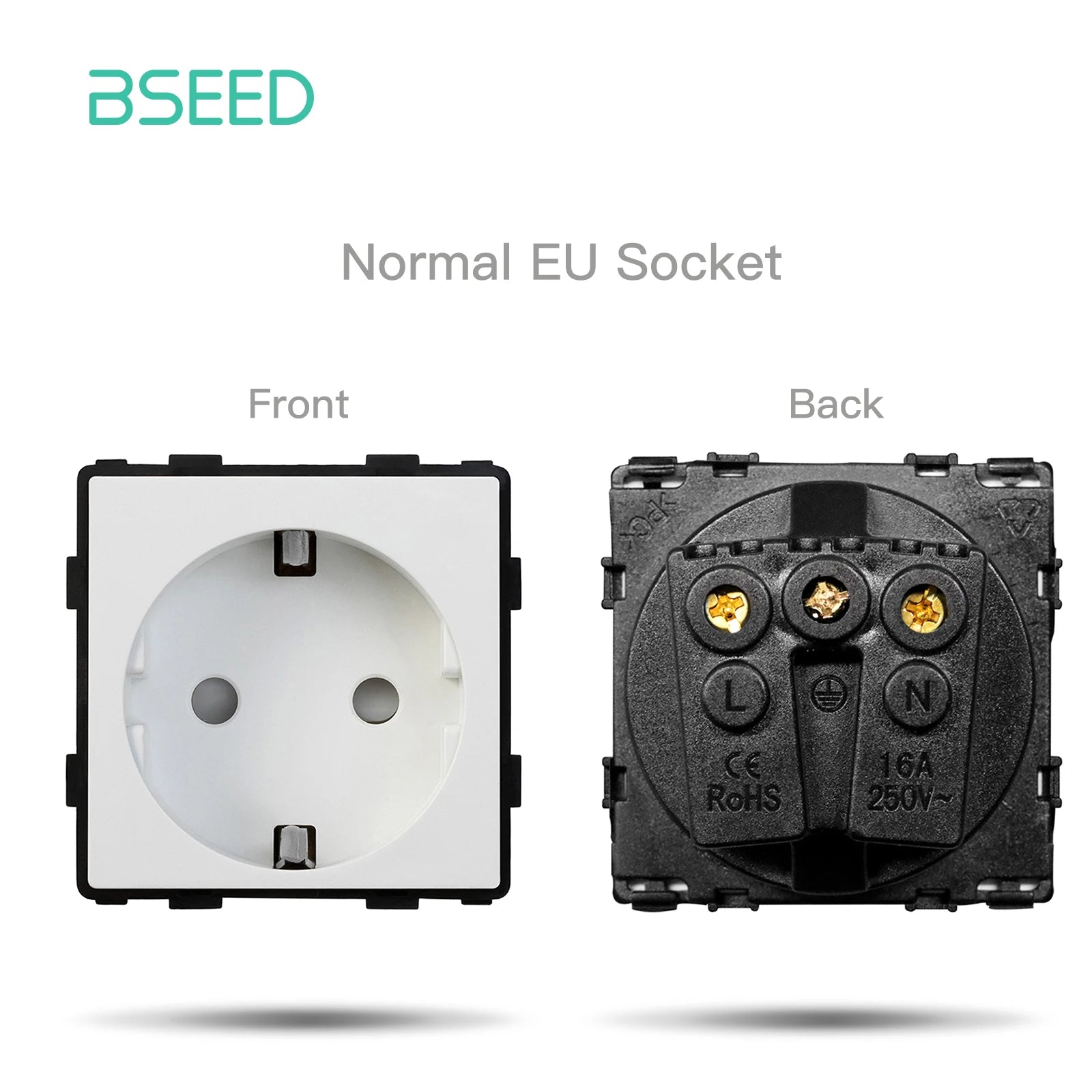 BSEED Wifi Smart Thermostats Electric Boiler Water Floor Heating Central Controller Glass Panel Socket Switch DIY Accessory Part