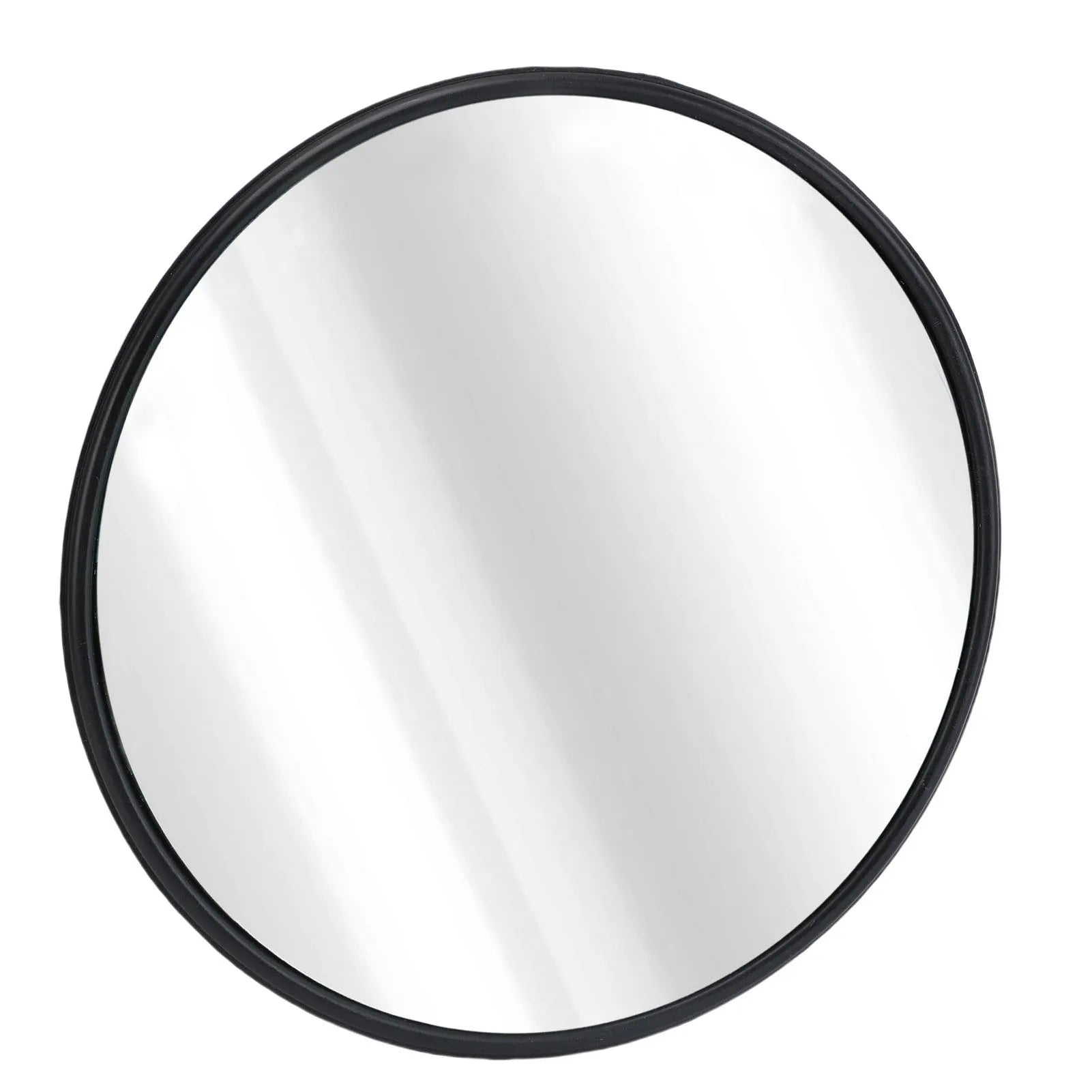 Curved Security Mirror Sturdy Backing Indoor Round Convex Mirror with Wall Mount Bracket for Garage Store Warehouse Parking Lot