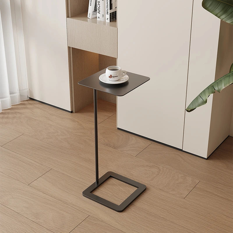 Corner Side Table for Living Room Narrow Sofa Gap Mini Coffee Table Outdoor Small Side Desk