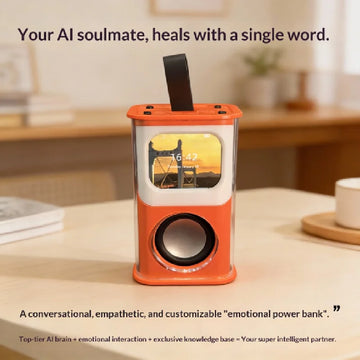 AI  Speaker with Voice Interaction Customizable Multi-color Voiceprint Recognition AI Large Model Chat DeepSeek Home Decor