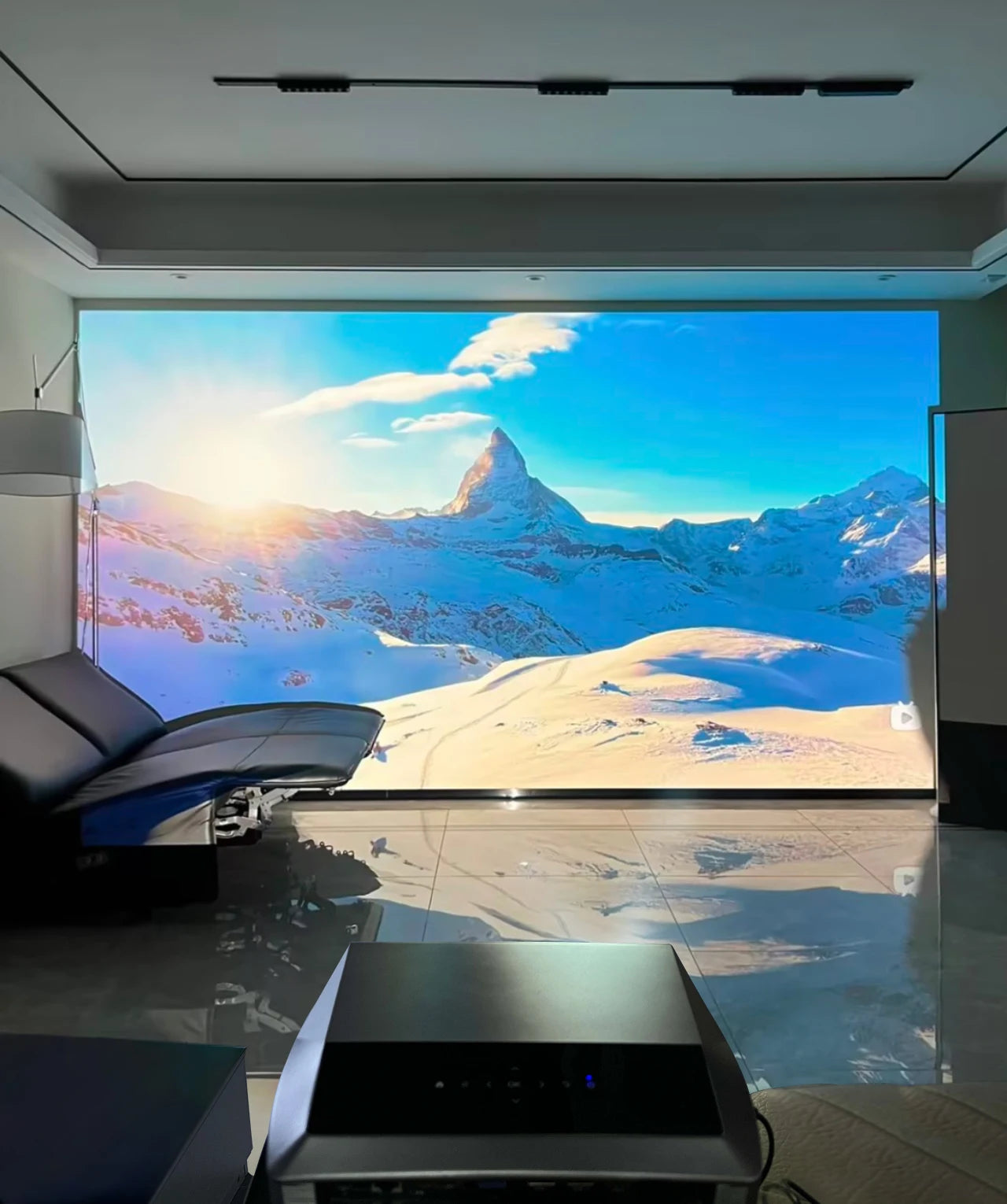 4K auto focus movie projector 3800 ANSI 2.4+5G wifi bluetooth 1080P full hd HDR android tv video daytime projector home theater