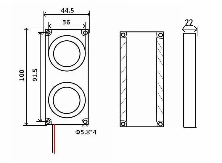 2*10W Full Range Speaker 2.0 Audio DIY Home HiFi System Theater Portable Loudspeaker Subwoofer Race Track Speakers TV AUX Pair