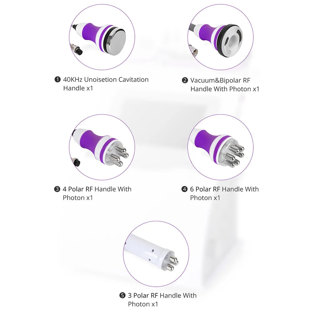 5 In1 Desktop Body  Suction Machine Removal Belly Grease & Armpit Massage Compatible with IT US ZA CN Plugs