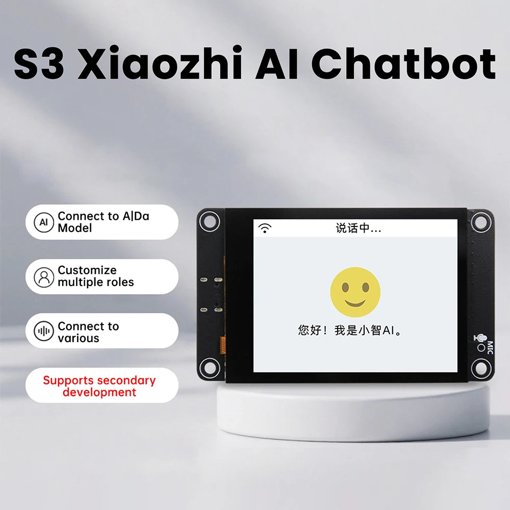 ESP32-S3 ESP32 S3 2.8-inch TFT Module Touch Screen Development Board With WiFi Bluetooth Smart AI Display 240x320 IPS Screen