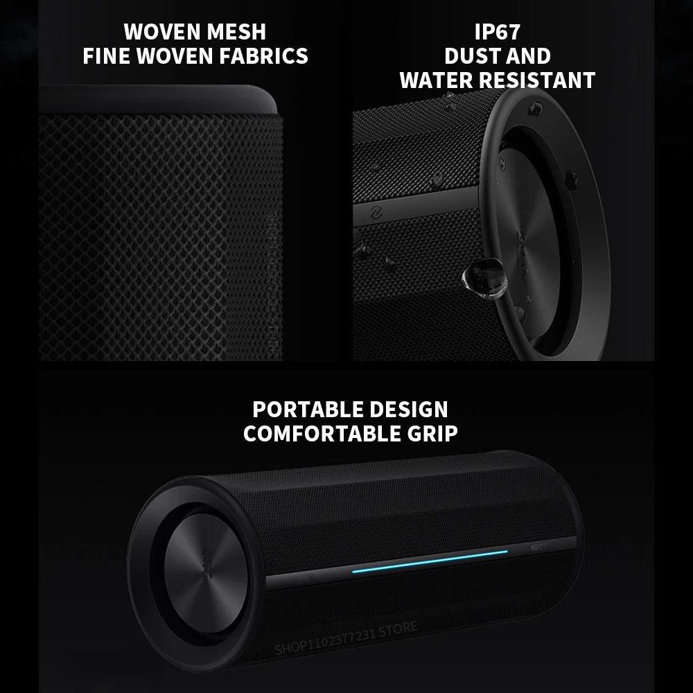 New Xiaomi Bluetooth Speaker ASM02A Bluetooth 5.3 LHDC 5.0 HyperOS IP67 93dB 40W Battery life Outdoor Portable Sound Mi Home APP